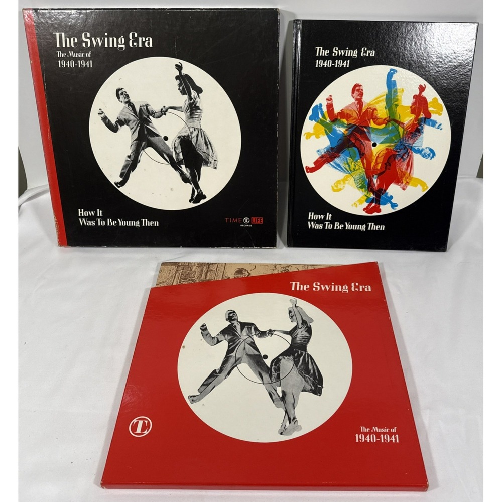 Time Life The Swing Era 1940-1941 Vinyl Box Set 3 LP Book Jazz Big Band STL 345